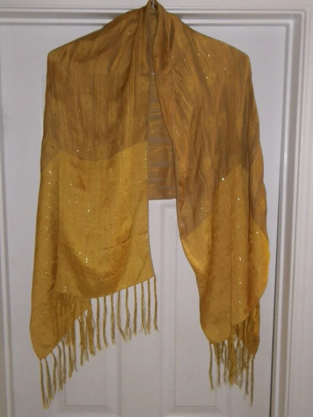 Women’s 100% Silk Patterned Scarf